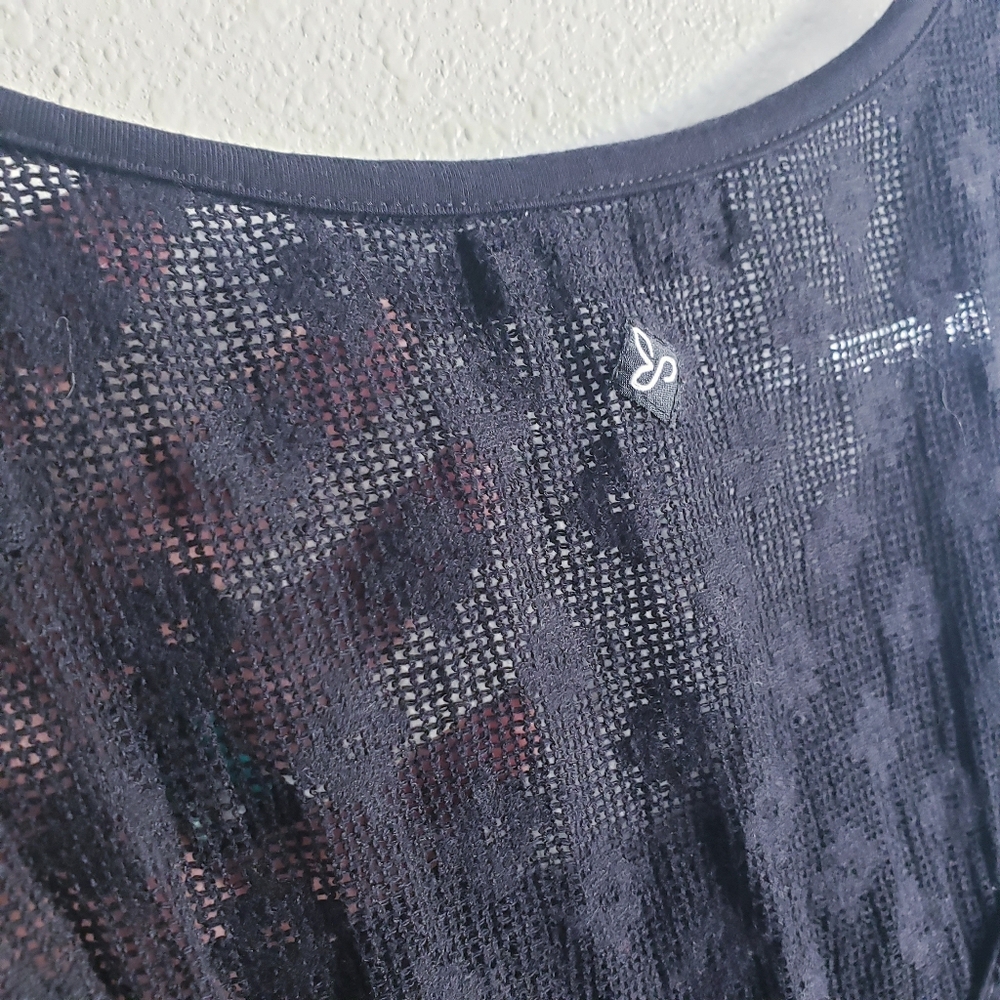Prana Lace V-Neckline Handkerchief Midi Sleeveless Dress - Picture 9 of 9